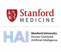 Stanford Medicine and HAI logos