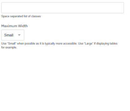 Test to Change Width