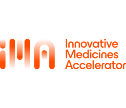 Innovative Medicines Accelerator logo.