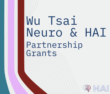 Wu Tsai Neuro & HAI Partnership Grants (with both Institutes' logos)